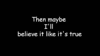 im getting over you - click five w/lyrics