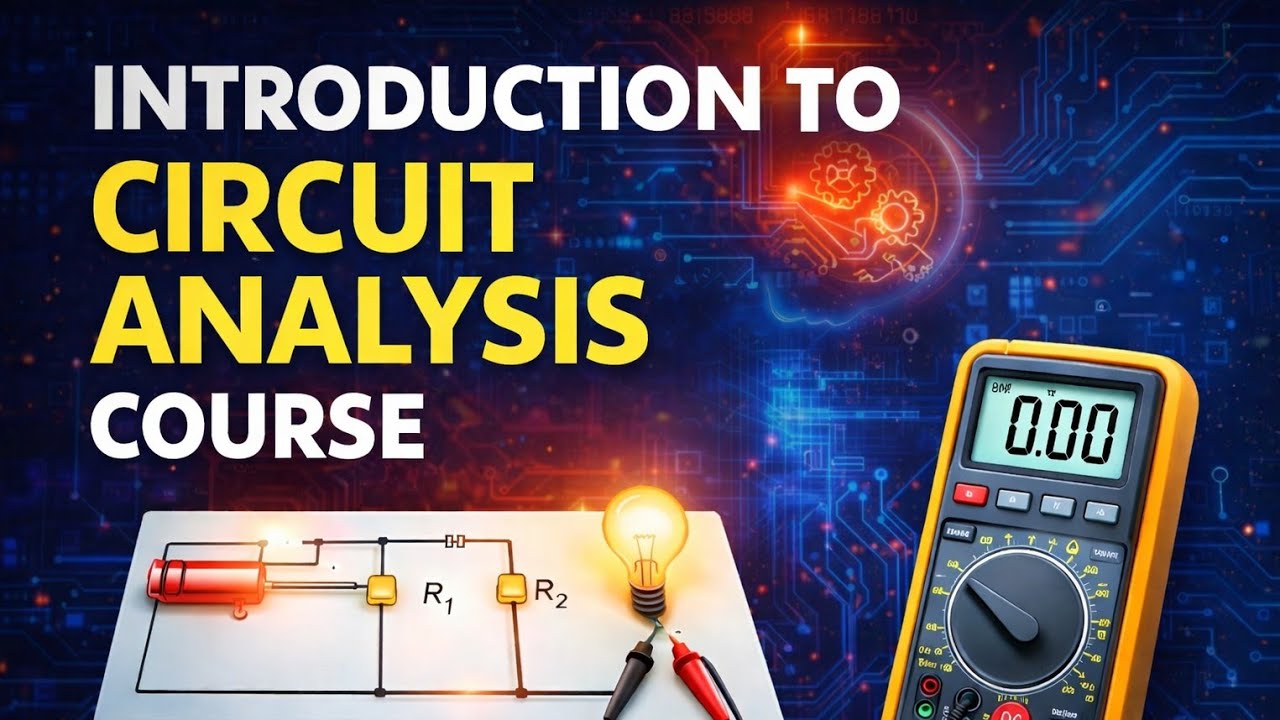 Circuit Analysis Course Introduction | Learn Electrical Circuits from Scratch