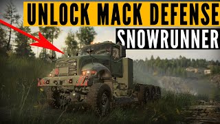 How to UNLOCK the Mack Defense M917 in SNOWRUNNER 