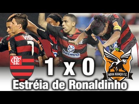 Flamengo 1 x 0 Nova Iguaçu * 2011 * Estréia de Ronaldinho Gaúcho * R10