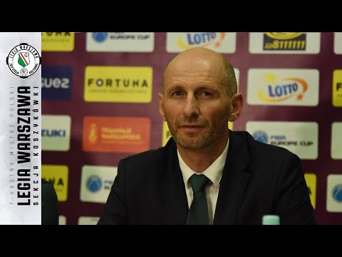 Konferencja prasowa po meczu FIBA Europe Cup Legia Warszawa vs Bakken Bears