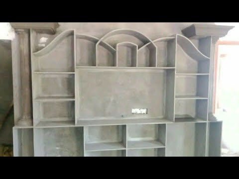 top top 40 beautiful tv showcase design cement tv showcase