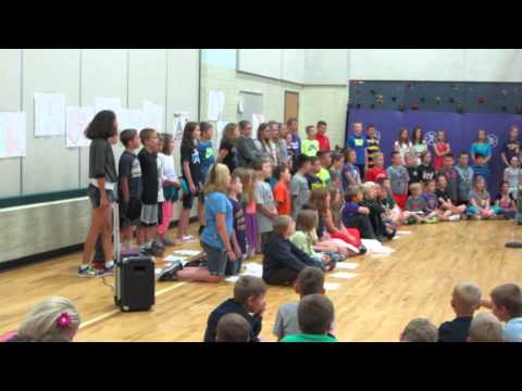 Fifth Grade Singing Good-bye to Mrs. B.--Lincoln H