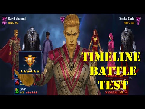 Adam Warlock vs Jean Grey | Adam Warlock timeline battle test | Marvel Future Fight