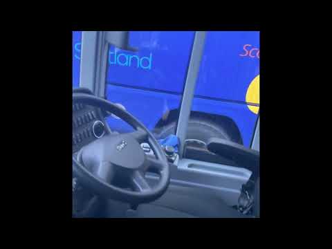 ‘New’ arrival - DAF Vanhool - SP16 AMS formerly Aberfeldy Motors now with Shiel Buses