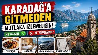 KARADAĞ'A GİTMEDEN MUTLAKA İZLEMELİSİN - NE YAPMALI NE YAPMAMALl? YEME İÇME KONA