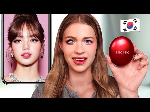 I Tried KOREAN vs AMERICAN Makeup!