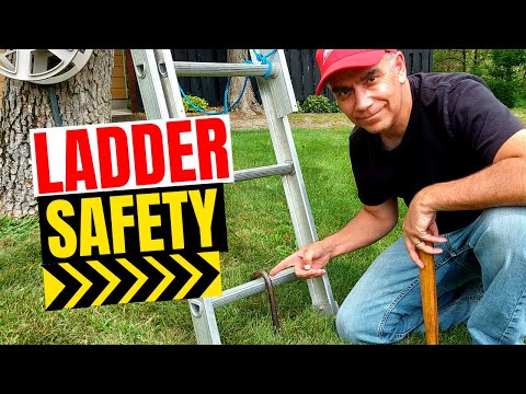 How to Set Up an Extension Ladder On the Ground | So Its Solid