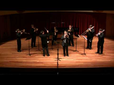 James Markey and the Columbus State University Trombone Ensemble