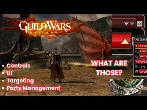 THINGS THEY DON'T EXPLAIN ABOUT GUILD WARS 1 | Part 1 - Controls, Party Members, Targeting