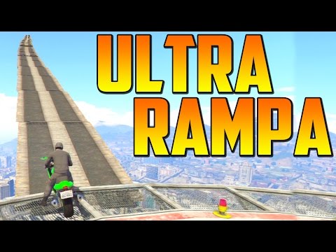 SÚPER MEGA ULTRA HÍPER RAMPA!! INCREÍBLE!! - Gameplay GTA 5 Online Funny Moments