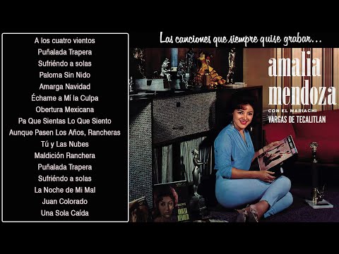 AMALIA MENDOZA -LA TARIACURI- 20 EXITOS PEGADITOS (RESUBIDO)- RANCHERAS MEXICANAS