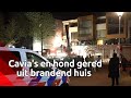 Bewoner lichtgewond bij brand appartementencomplex, hond en cavia's gered