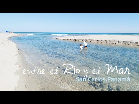 Panama Kids Beach | Where the River meets the Sea (Best for family)