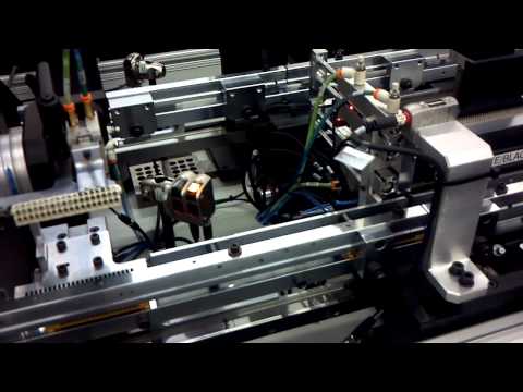 Connector Assembly with Magazine Feed and Tray Offload