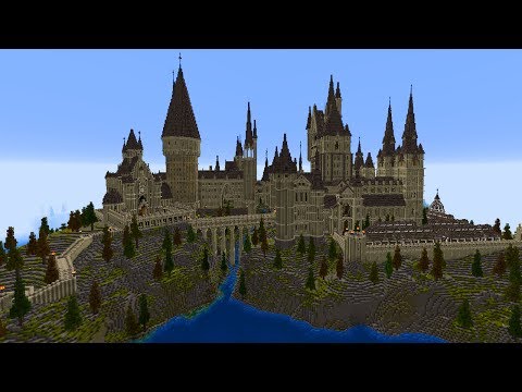 SparkofPhoenix -  Hogwarts from Harry Potter in Minecraft!  TONS OF DETAILS!