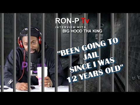 Big Hood Tha King talks going to jail at 12 yrs old and more | RonpTv interview