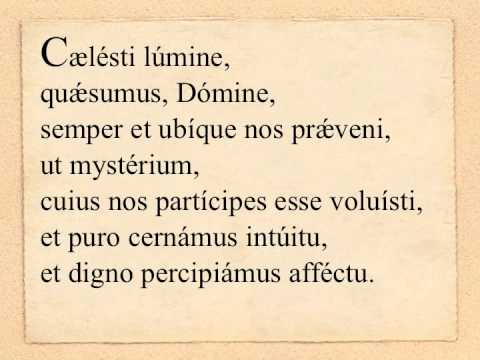 In Epiphania Domini - Oratio post communionem