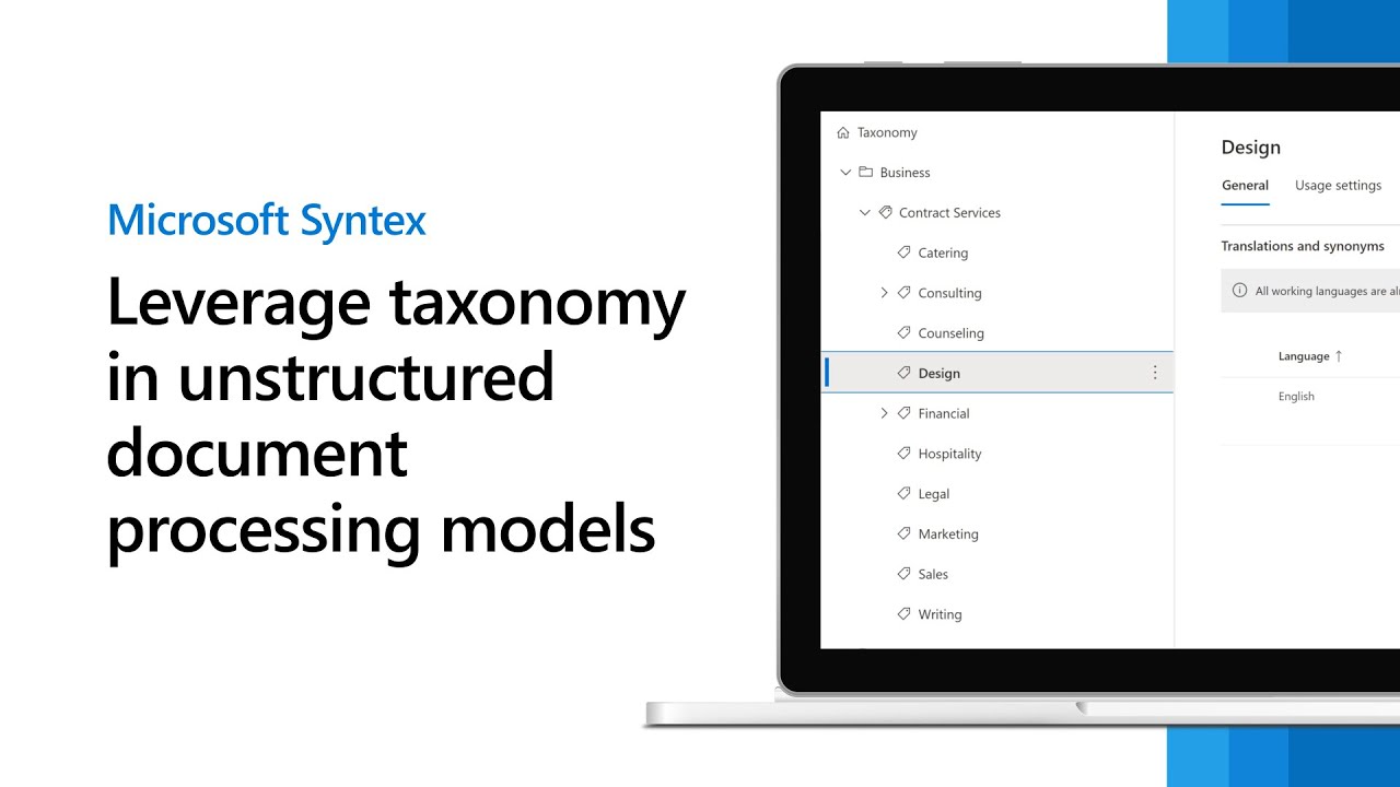 Maximizing Document Processing with Microsoft Syntex and Taxonomy