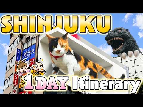 Things to do in Shinjuku Tokyo / 1-Day Travel Itinerary for Shinjuku Tokyo / Japan Travel Itinerary