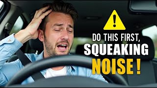 Squeaking Noise When Braking? Do THIS Before You Waste Money