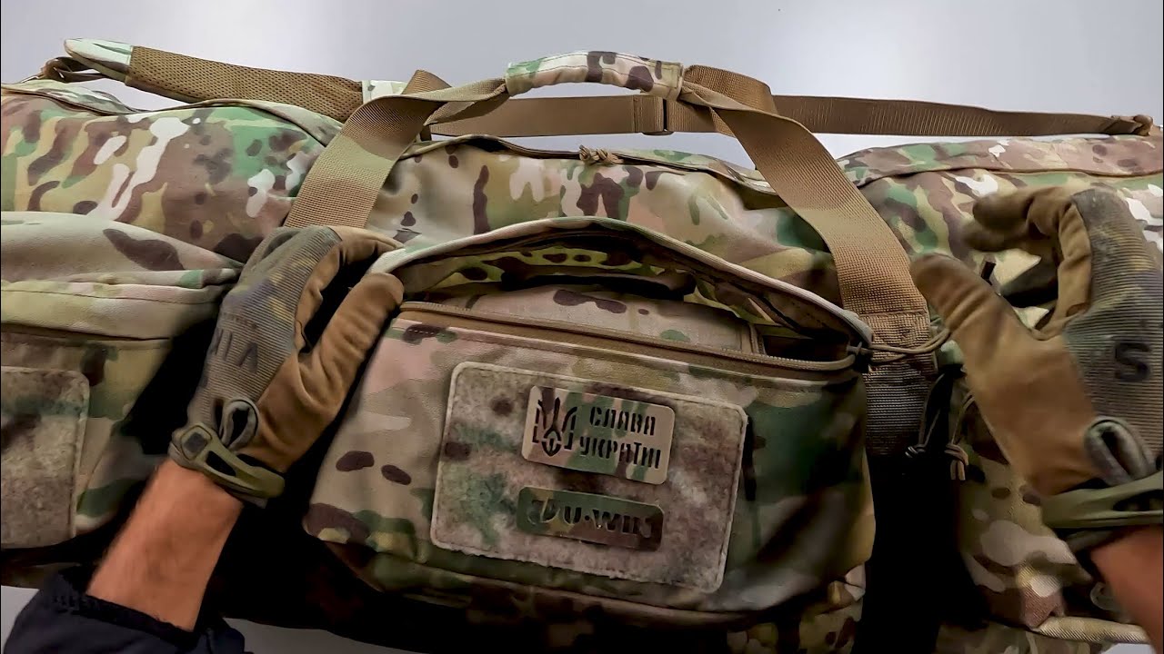 Відео: Баул 125 л U-WIN PRO MultiCam® Black