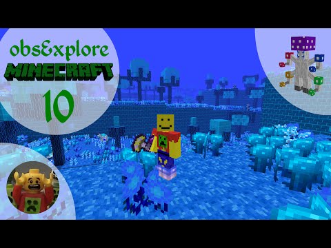 Jim Plays obsExplore Minecraft E10 - King Shroomus Go Boomus