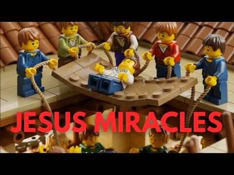 🌟 LEGO Bible Story: Jesus Heals the Paralyzed Man! (Mark 2 Animation)