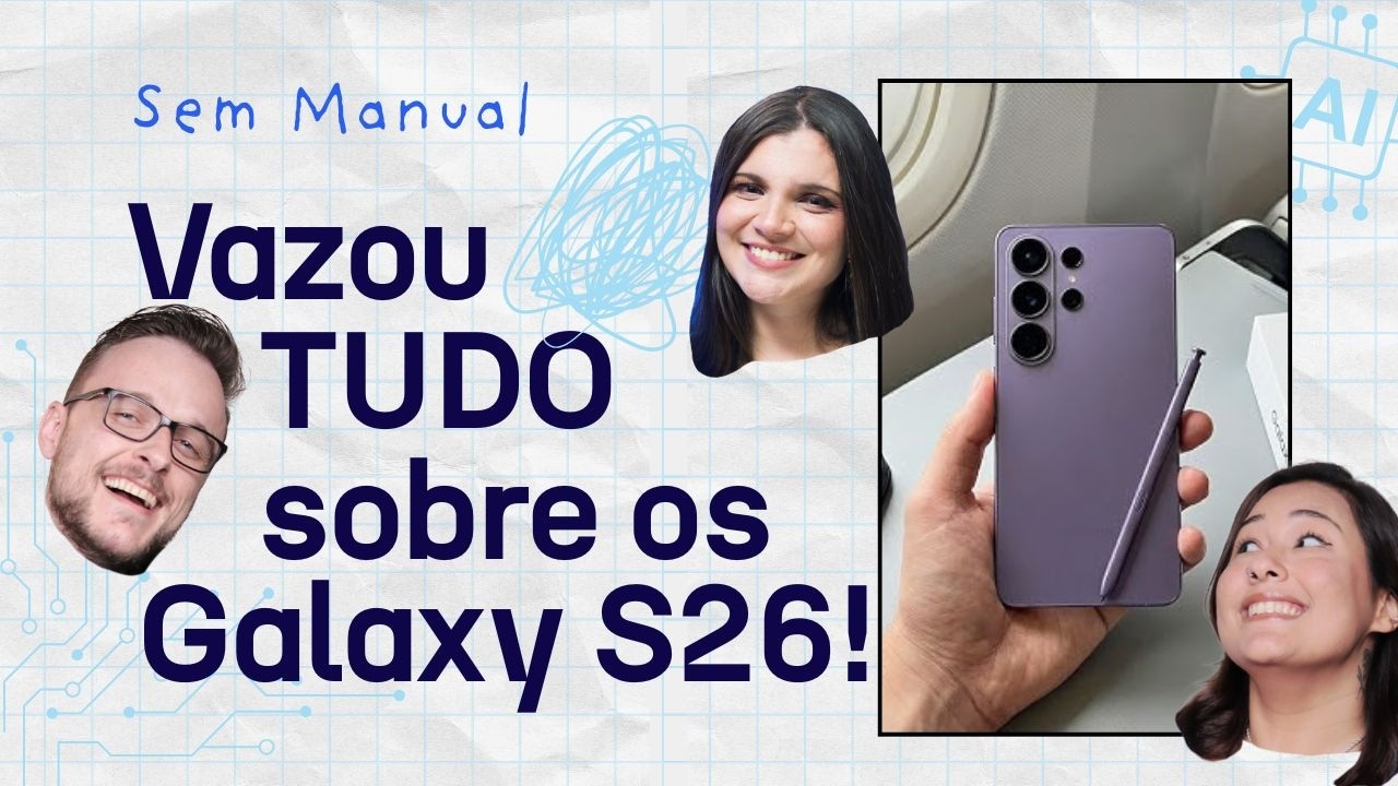 GALAXY UNPACKED 2026 VEM AÍ! CRISE GLOBAL DOS CHIPS! ROBÔS KUNG FU VIRALIZAM!