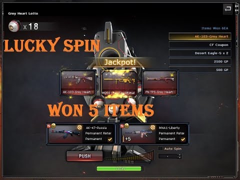 Crossfire Philippines 2019 Winning AK-103-Grey Heart and M200 CheyTac-Ultimate Gold