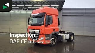 DAF CF 410 4X2 SC Standklima PTO Alcoa's truck tractor | Image 4 - Autoline