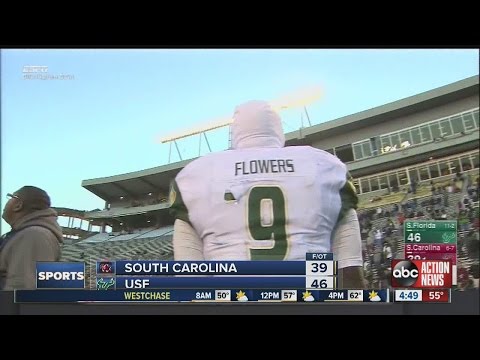 USF beats South Carolina in overtime to win Birmingham Bowl