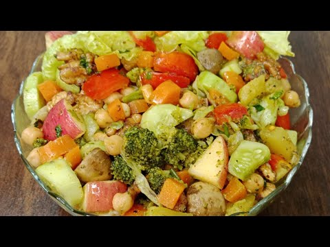 No Onion No Garlic Healthy Everyday Salad