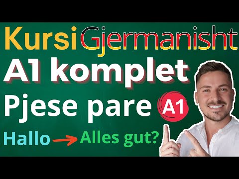 Kursi gjermanisht  A1 komplet - Pjese pare