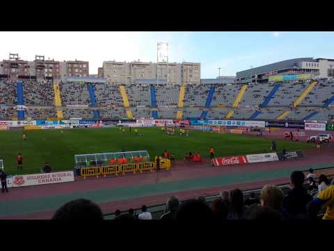 Las Palmas vs Almeria gol de nauzet aleman de falta copa del rey 2013