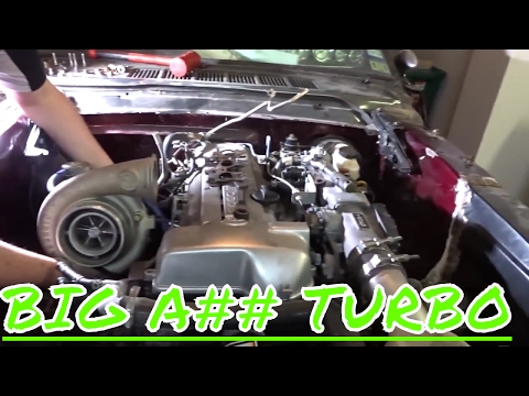 Starting the 2jz Single Turbo build part 3