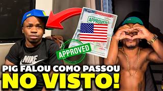 PIGMEU CONTOU COMO PASSOU NO VISTO AMERICANO! JÁ ESTÁ NO MOTOHOME