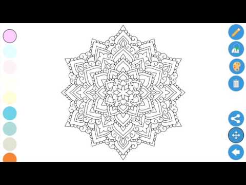 Zen: Coloring book for adults Video