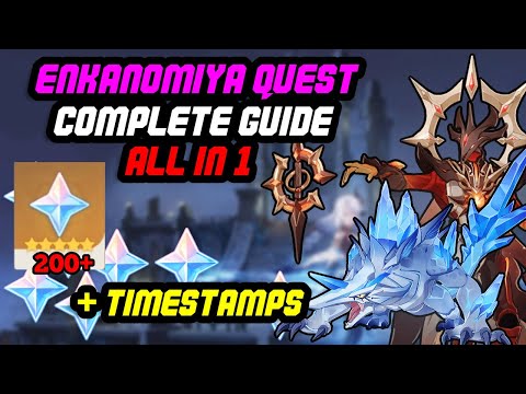 Complete Enkanomiya Quest (Bathysmal Vishap) Guide - Genshin Impact 2.4