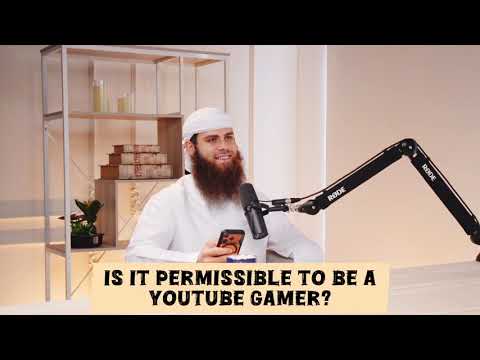 Is it permissible to be a gamer on YouTube? #islam #islamic #quran #allah #sunnah assim al hakeem