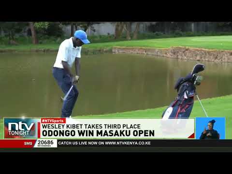 Golf Park’s Amos Odongo claims the historic inaugural NCBA Masaku Open title in Machakos