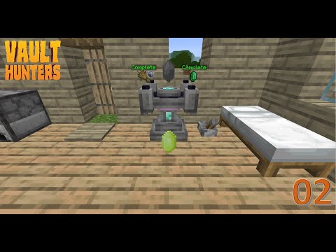 Minecraft Vault Hunters EP2: Vault Crystals