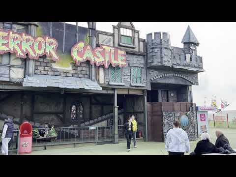 Terror Castle Ghost Train POV - Brean Theme Park 2023