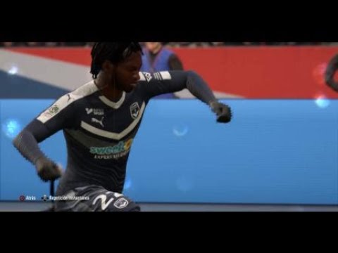 Gol de Maxwel Cornet Paris Saint-Germain 2 Girondins de Burdeos 3 Ligue 1 Fecha 24 FIFA 19