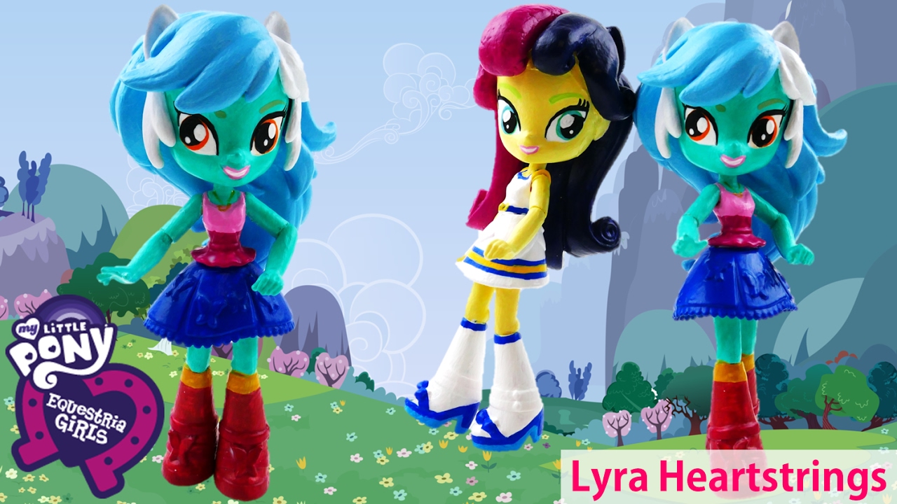 My Little Pony Lyra Heartstrings Equestria Girls Mini Dolls Custom | Evies Toy House
