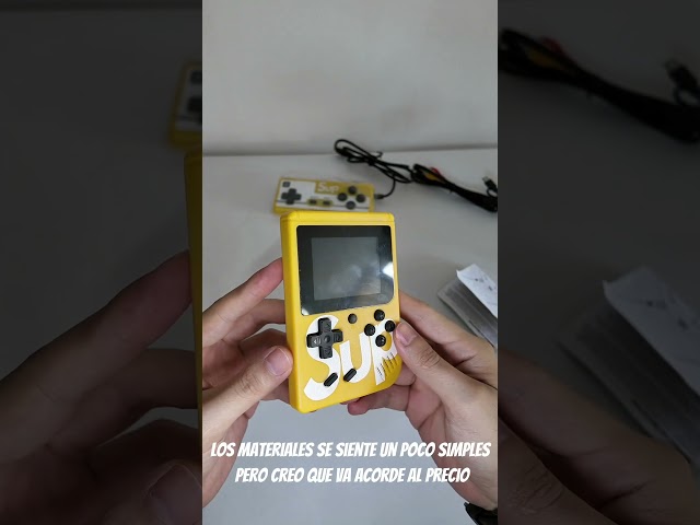 Vídeo relacionado con ZHISHAN Consola de Juegos Portátil para Niños con Construido en 220 Classic Video Juegos Sistema 3.0" LCD Cumpleaños (Azul