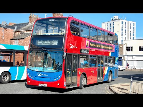 Front View: Go North East 6957 (LX09FAO) Dennis Trident 2/Enviro 400