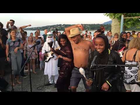 Les Filles de Illighadad Pt. 6 Live à Ecoutes au vert 21-07-2019 Bains des Pâquis - Genève