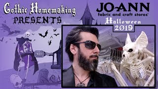 Joann Fabrics Halloween 2019 haul and review - Gothic Homemaking Presents
