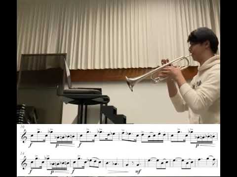 Ost Characteristic Study #2 for Trumpet - Vincent Yim